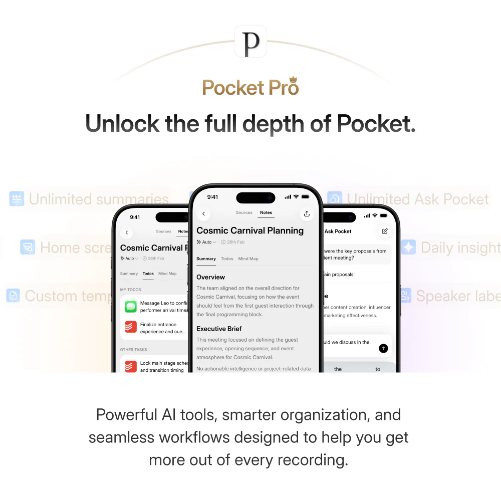 Pocket Pro: 12-Month Access to Pocket’s Full Power (25% Off) - Image 8